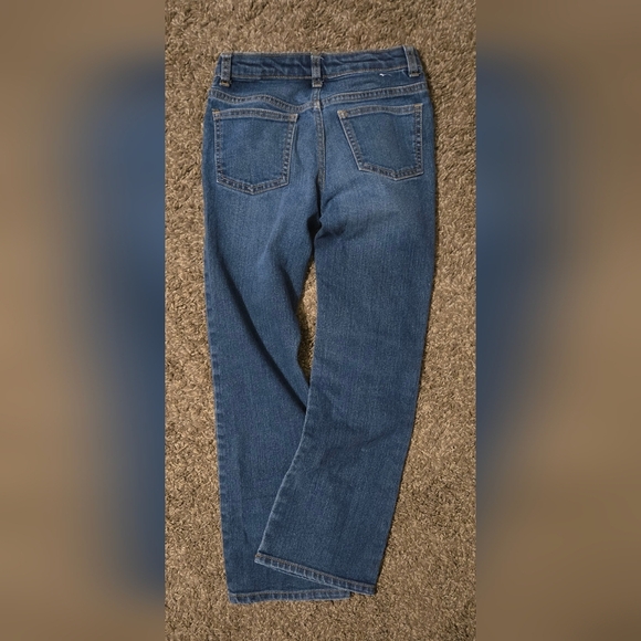 Girls Size 8 Classic Blue Denim Jeans Set Of 3 - Picture 4 of 12